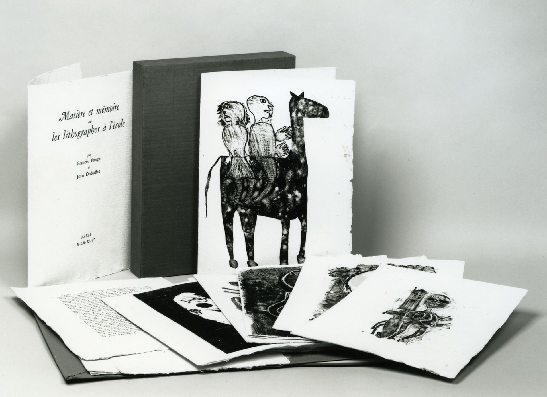 Matière et Mémoire ou les lithographes à l'école