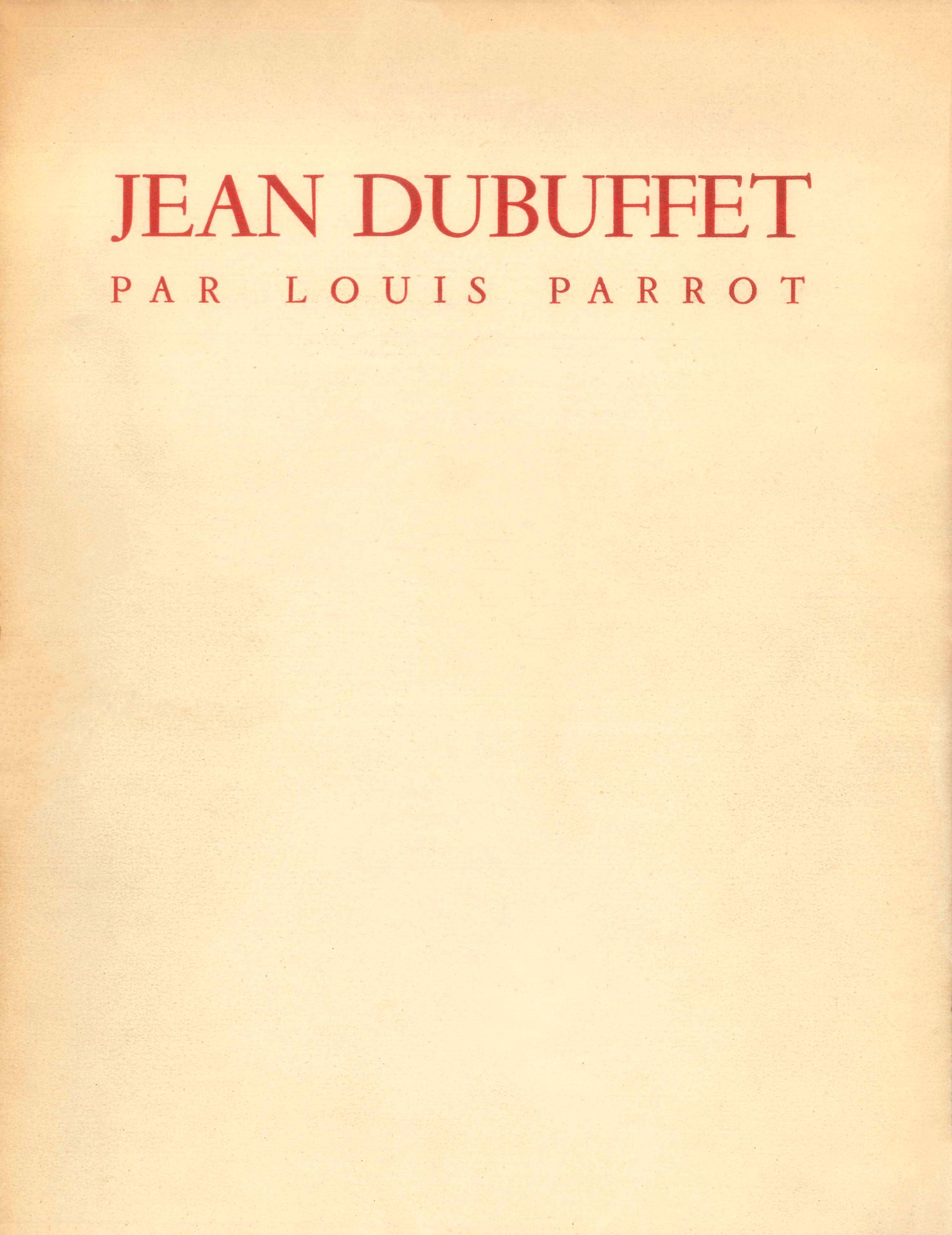 Jean Dubuffet