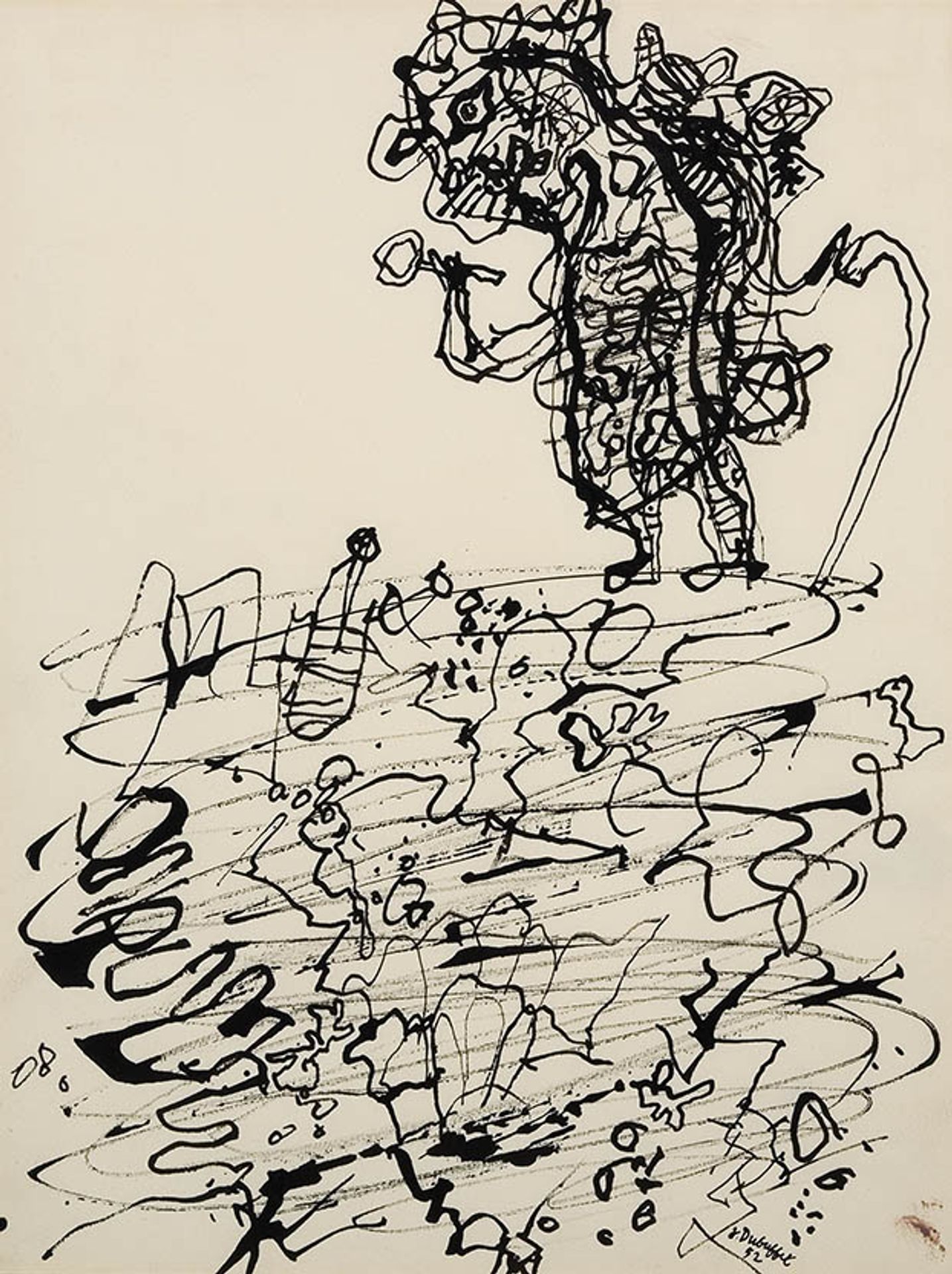 Miro - early drawings collages 1919-1949 / Dubuffet - early drawings collages 1943-1959