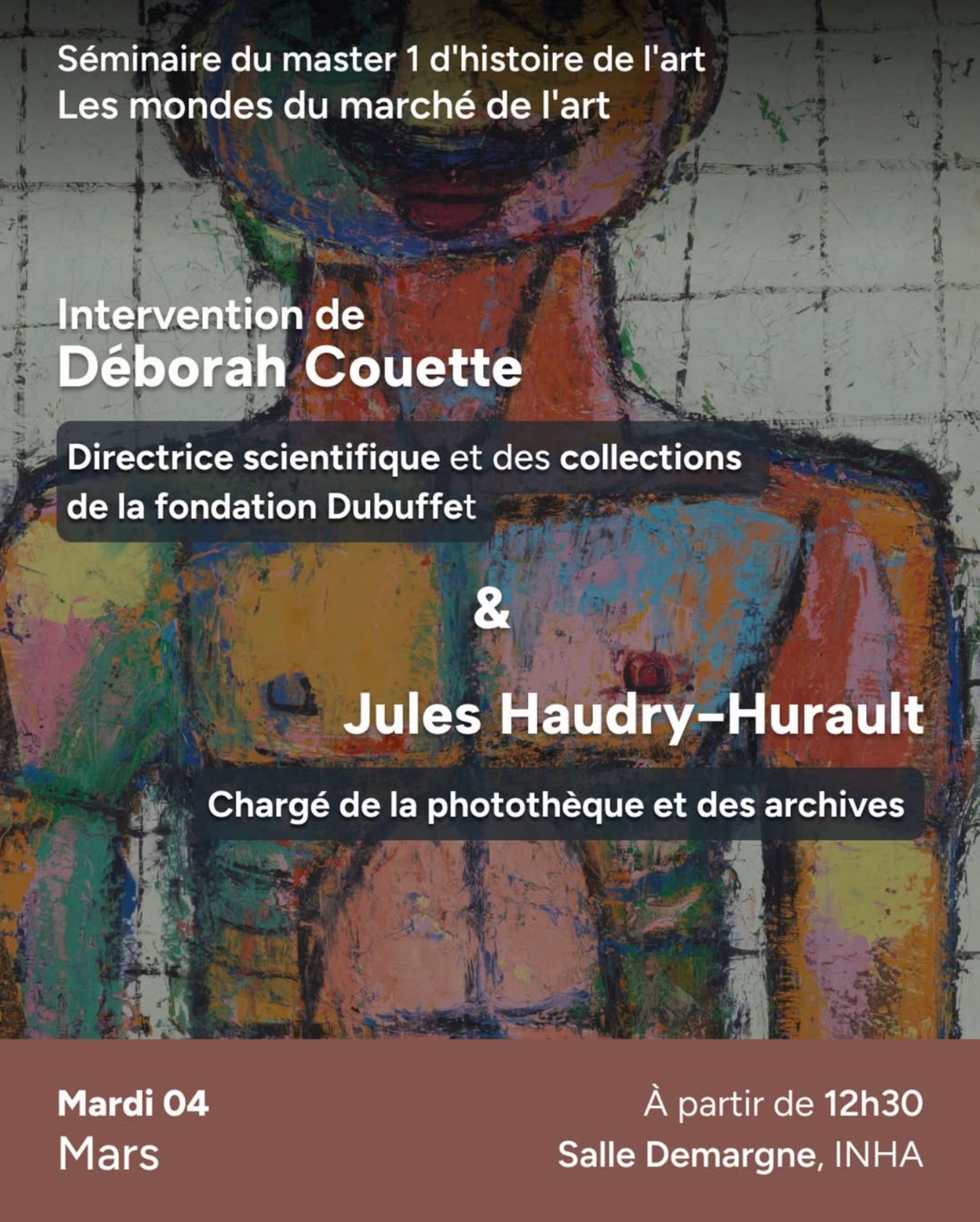 Séminaire 'Les mondes du marché de l'art' - INHA