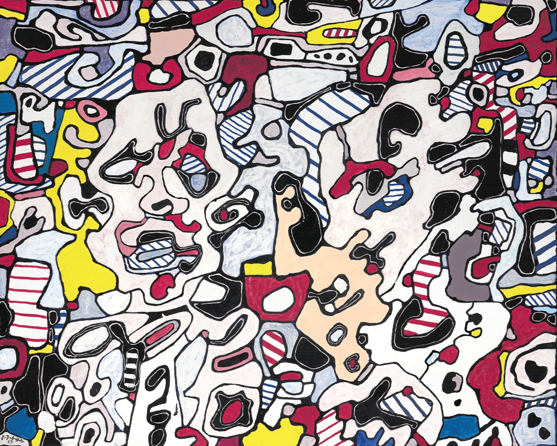 Jean Dubuffet The Hourloupe cycle