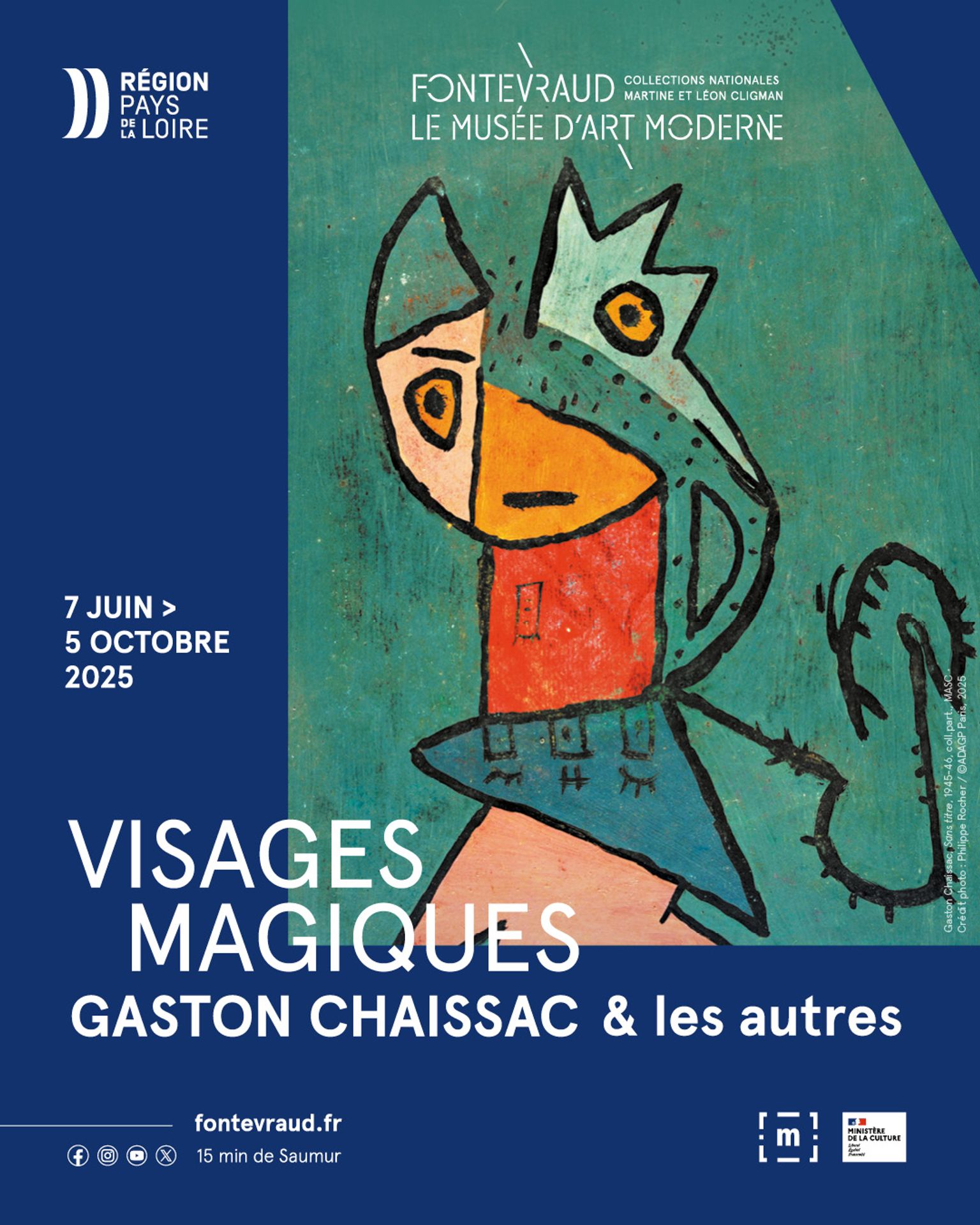 Visages magiques Gaston Chaissac & les autres