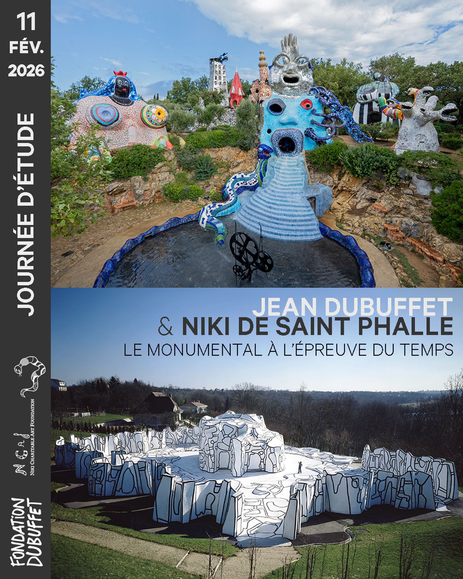 Journée d'étude - Jean Dubuffet & Niki de Saint Phalle Le monumental à l'épreuve du temps