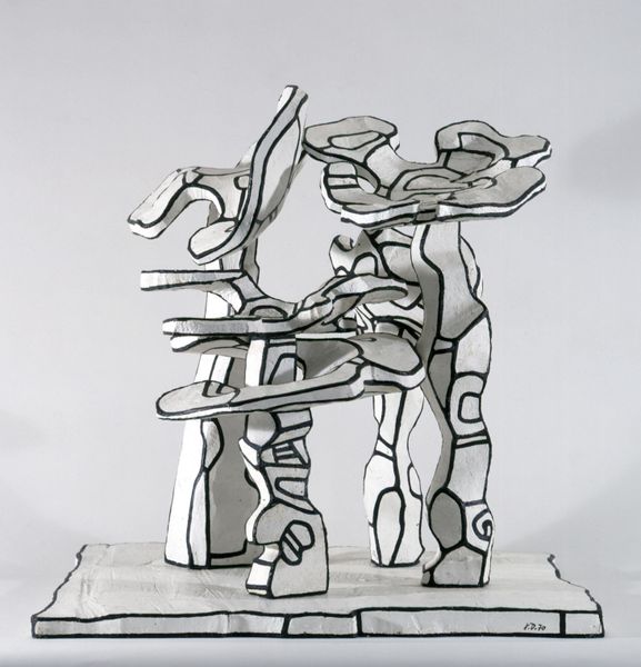 Groupe de quatre arbres (maquette)